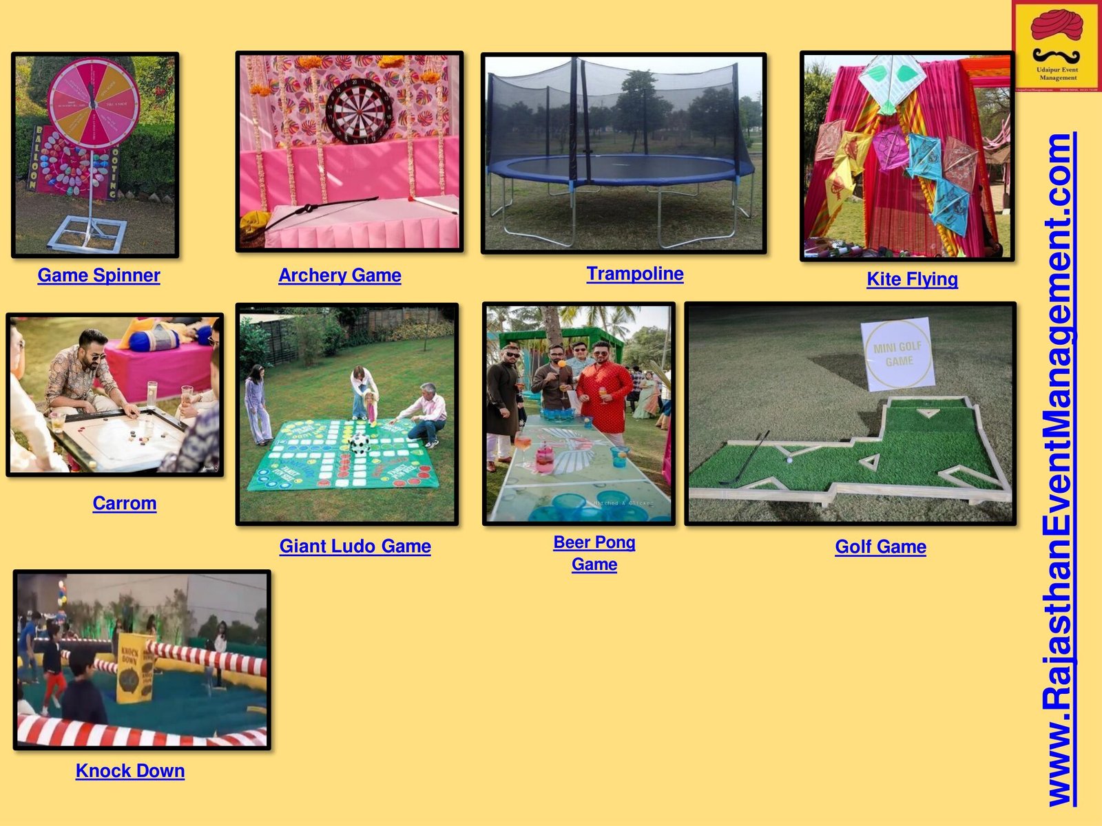 Carnival Mela Games — Entertainment service for Udaipur wedding and destination events in Rajasthan