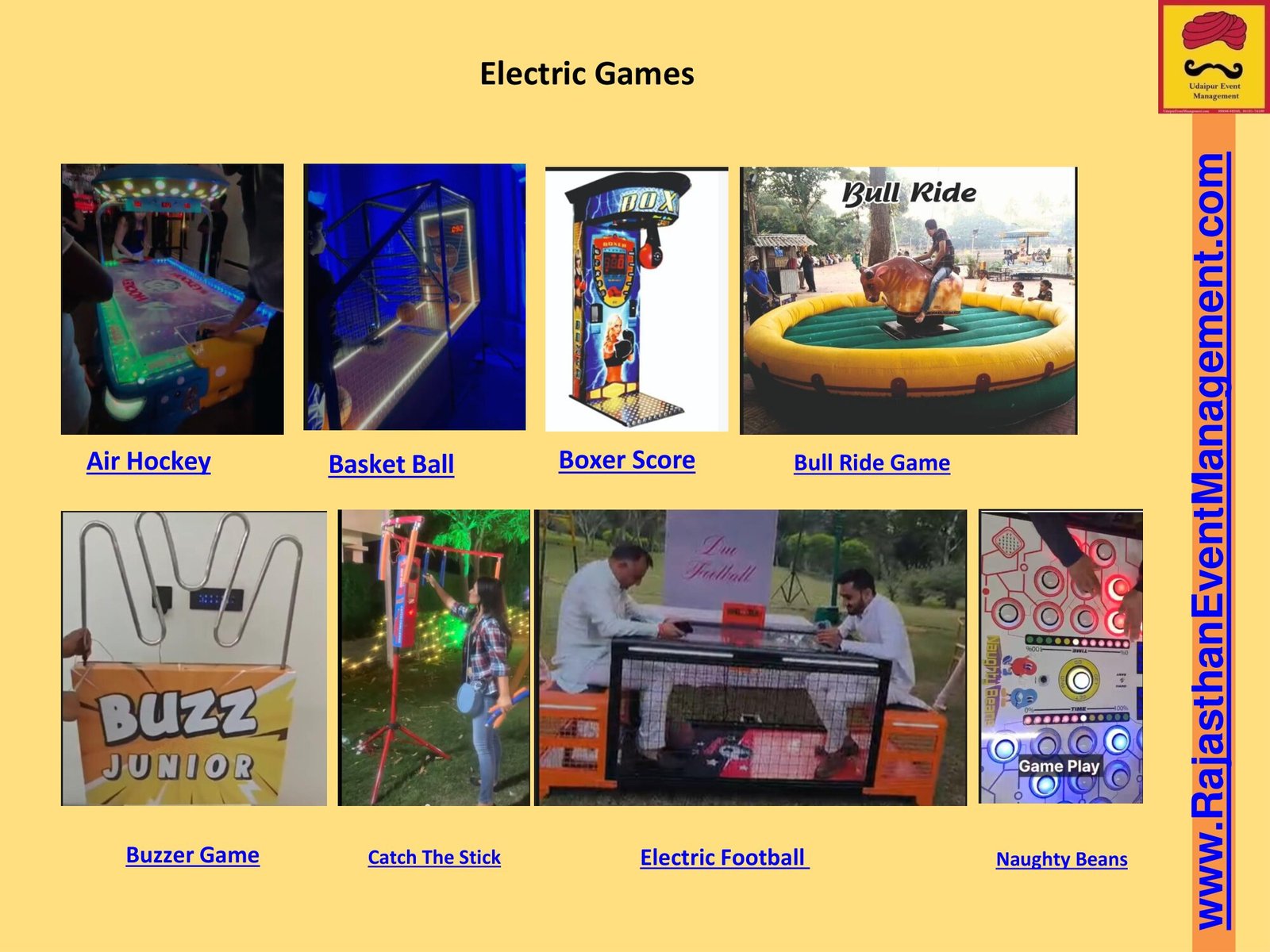 Electric Games — Entertainment service for Udaipur wedding and destination events in Rajasthan