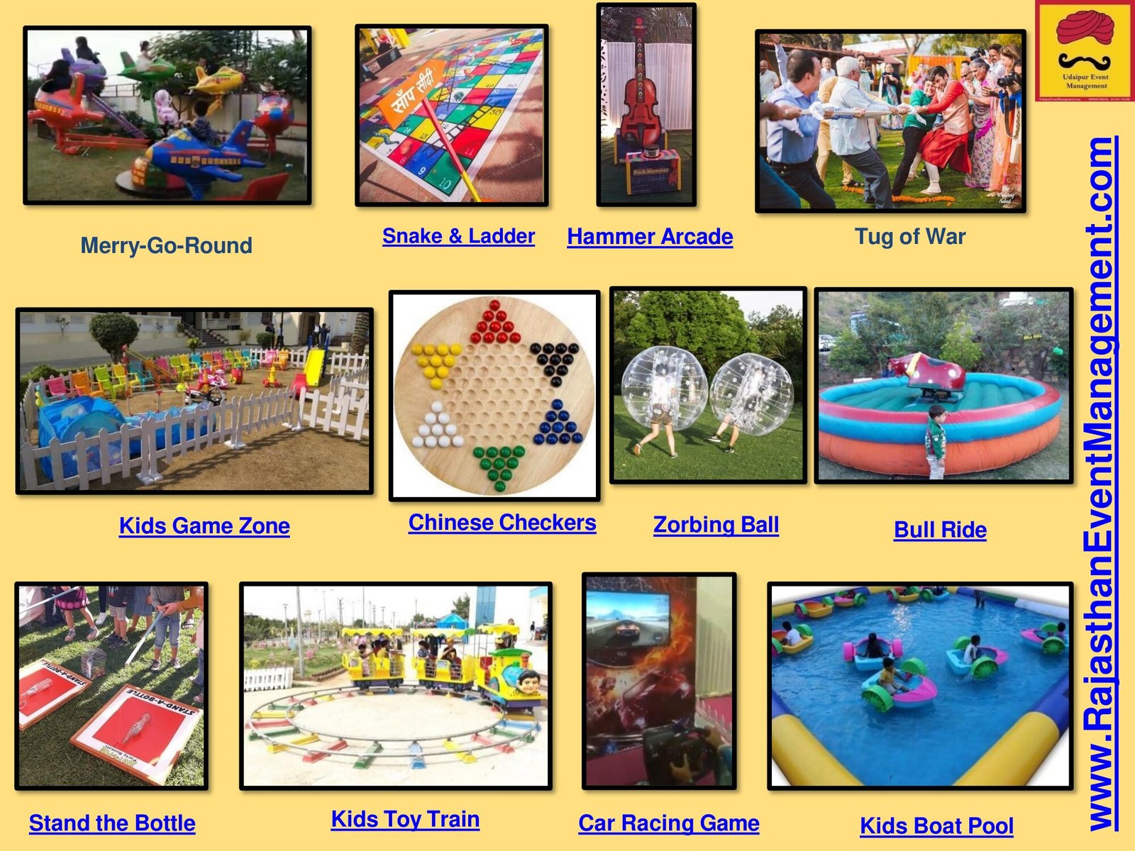 Kids Games & Outdoor Entertainment — Entertainment service for Udaipur wedding and destination events in Rajasthan