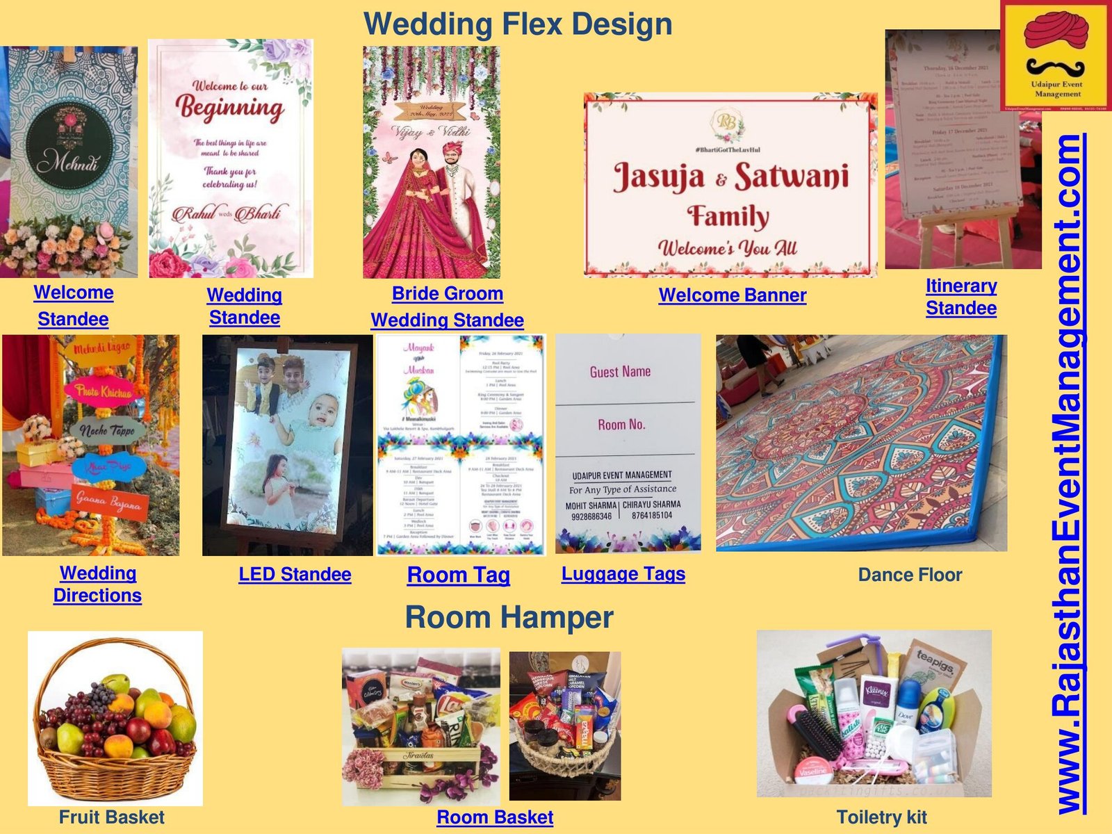 Wedding Flex Design — Decoration service for Udaipur wedding and destination events in Rajasthan