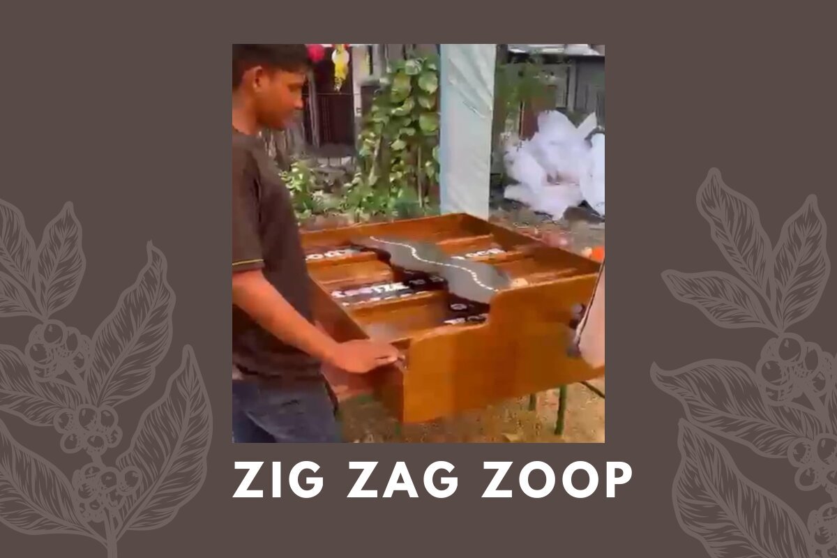 Zig Zag Zoop game stall on rent in Udaipur for birthday parties, wedding carnival and mehendi mela — Premium wooden games
